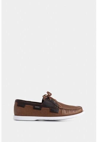 Zapatos Cordón De Cuero Contrastes Zapatos Cordón De Cuero Contrastes Tabaco 44 VÉLEZ Vélez