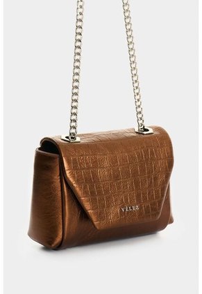 Bowling De Cuero Folia Para Mujer Detalle Lili Bowling De Cuero Folia Para Mujer Detalle Lili Bronce VÉLEZ