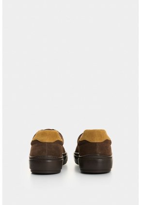 Tenis Clima De Cuero Para Hombre Efecto Escribiente Tenis Clima De Cuero Para Hombre Efecto Escribiente Cafe 44 VÉLEZ