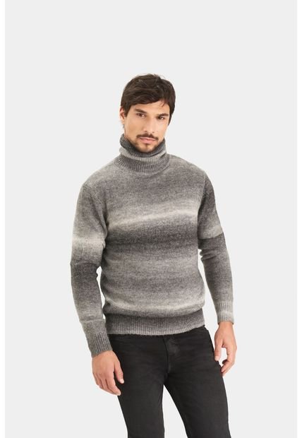 Sweater Boreal Degradé Para Hombre Cuello Tortuga Sweater Boreal Degradé Para Hombre Cuello Tortuga Gris XX Vélez