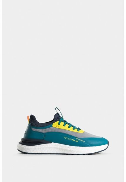 Tenis Fly Up Retro Para Hombre Deportivos Tenis Fly Up Retro Para Hombre Deportivos Azul 43 Vélez