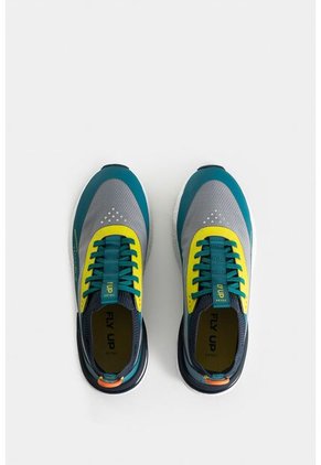 Tenis Fly Up Retro Para Hombre Deportivos Tenis Fly Up Retro Para Hombre Deportivos Azul 43 Vélez