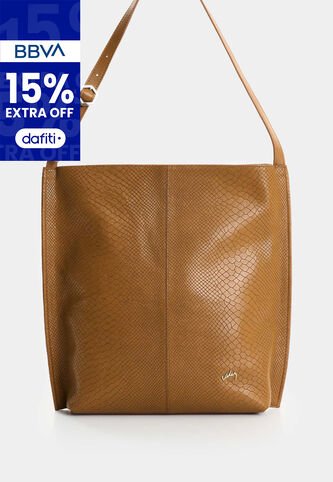 Shopping De Cuero Grabado Para Mujer Calafate 2 Shopping De Cuero Grabado Para Mujer Calafate 2 Miel VÉLEZ Vélez