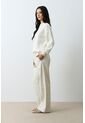 Sweater Tejido Oversized Para Mujer Nácar Sweater Tejido Oversized Para Mujer Nácar Crema M VÉLEZ de Vélez