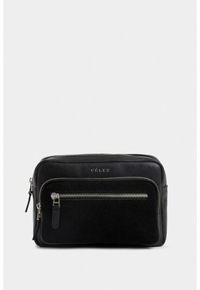 Manos Libres Bright De Cuero Para Hombre Detalle Gamuzado Manos Libres Bright De Cuero Para Hombre Detalle Gamuzado Negro VÉLEZ