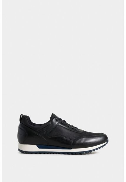 Tenis Engeil 2 De Cuero Y Malla Para Hombre Suela Bicolor Tenis Engeil 2 De Cuero Y Malla Para Hombre Suela Bicolor Negro 46 Vélez