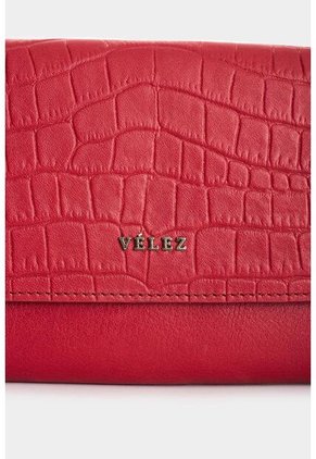 Porta Chequera De Cuero Para Mujer Colors Porta Chequera De Cuero Para Mujer Colors Rojo VÉLEZ