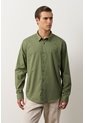 Camisa En Popelina Para Hombre Semifitted Camisa En Popelina Para Hombre Semifitted Verde Oliva L VÉLEZ de Vélez