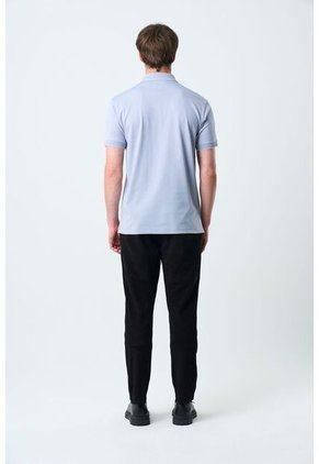 Polo Manga Corta Solan Para Hombre Semi Fitted Polo Manga Corta Solan Para Hombre Semi Fitted Azul XS VÉLEZ