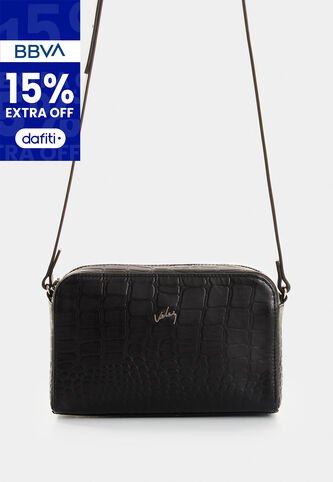 Manos Libres De Cuero Grabado Para Mujer Verona Manos Libres De Cuero Grabado Para Mujer Verona Negro VÉLEZ Vélez