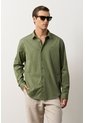 Camisa En Popelina Para Hombre Semifitted Camisa En Popelina Para Hombre Semifitted Verde Oliva L VÉLEZ de Vélez