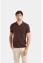 Polo Tejida Para Hombre Cuello En V Polo Tejida Para Hombre Cuello En V Cafe S Vélez de Vélez