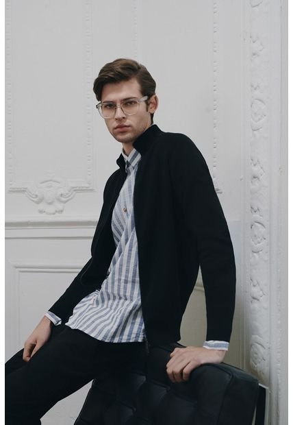 Sweater Misuri Tejido Para Hombre Cuello Alto Sweater Misuri Tejido Para Hombre Cuello Alto Negro L Vélez