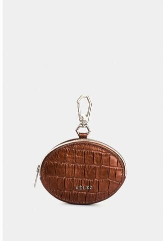 Monedero De Cuero Folia Para Mujer Aria Monedero De Cuero Folia Para Mujer Aria Bronce VÉLEZ Vélez