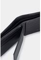 Billetera Draco De Cuero Para Hombre Mezcla De Texturas Billetera Draco De Cuero Para Hombre Mezcla De Texturas Negro VÉLEZ de Vélez
