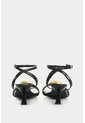 Sandalia Tacón De Cuero Para Mujer Cleo Sandalia Tacón De Cuero Para Mujer Cleo Negro 39 VÉLEZ de Vélez