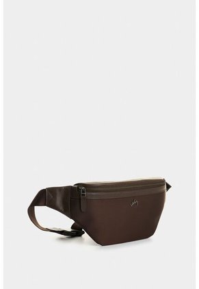 Riñonera En Lona Y Cuero Para Hombre Sira Riñonera En Lona Y Cuero Para Hombre Sira Cafe VÉLEZ