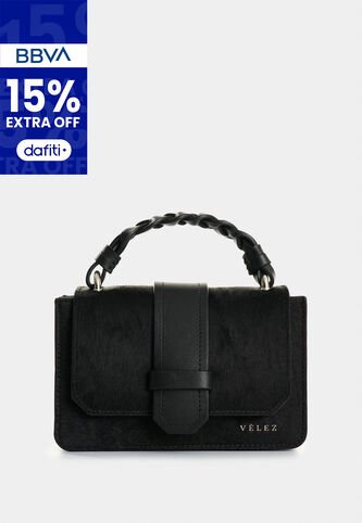 BANDOLERA PELO GARNIEL MACONDO BANDOLERA PELO GARNIEL MACONDO Negro VÉLEZ Vélez