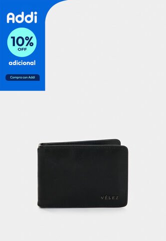 Porta Billetes De Cuero Para Hombre Ocean Porta Billetes De Cuero Para Hombre Ocean Negro VÉLEZ Vélez