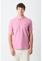 Polo Manga Corta Essential Para Hombre Textura Polo Manga Corta Essential Para Hombre Textura Rosado M VÉLEZ de Vélez