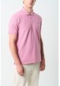 Polo Manga Corta Essential Para Hombre Textura Polo Manga Corta Essential Para Hombre Textura Rosado M VÉLEZ de Vélez