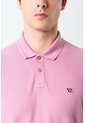 Polo Manga Corta Essential Para Hombre Textura Polo Manga Corta Essential Para Hombre Textura Rosado M VÉLEZ de Vélez