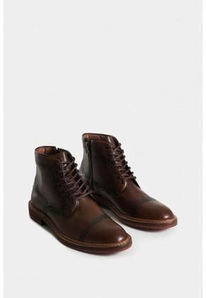 Botas Estepa De Cuero Liso Para Hombre Detalle Artesanal Chiripiado Botas Estepa De Cuero Liso Para Hombre Detalle Artesanal Chiripiado Cafe 39 Vélez