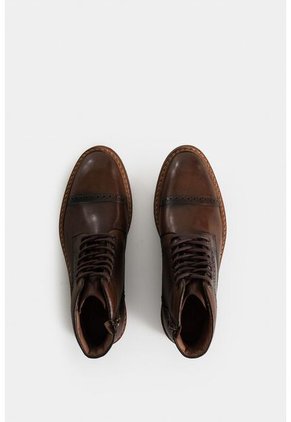 Botas Estepa De Cuero Liso Para Hombre Detalle Artesanal Chiripiado Botas Estepa De Cuero Liso Para Hombre Detalle Artesanal Chiripiado Cafe 39 Vélez