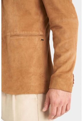 Blazer Niger De Gamuza Para Hombre Fit Semi Ajustado Blazer Niger De Gamuza Para Hombre Fit Semi Ajustado Miel XL VÉLEZ