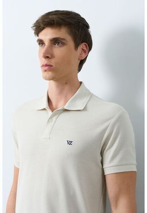 Polo Manga Corta Essential Para Hombre Textura Polo Manga Corta Essential Para Hombre Textura Arena L VÉLEZ