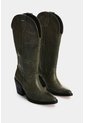 Botas De Cuero Bordado Para Mujer Elia Botas De Cuero Bordado Para Mujer Elia Verde 38 VÉLEZ de Vélez