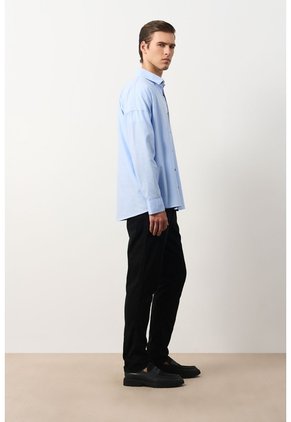 Camisa Para Hombre Ruibarbo Camisa Para Hombre Ruibarbo Azul Claro XL VÉLEZ