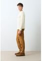 Sweater Tejido En Algodón Para Hombre Manga Ranglan Sweater Tejido En Algodón Para Hombre Manga Ranglan Crema XL VÉLEZ de Vélez