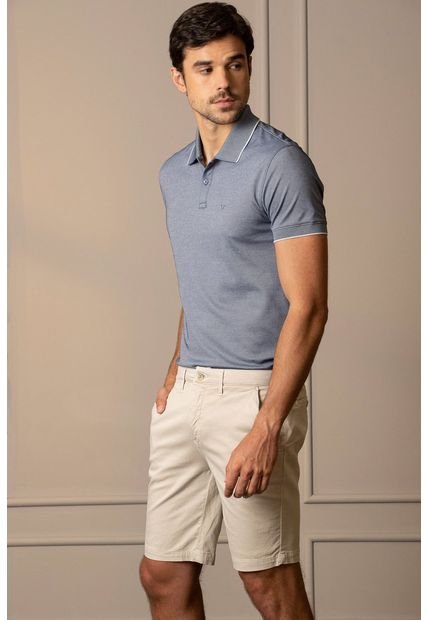 Bermuda Semifit Caruso Para Hombre Casual Deportiva Bermuda Semifit Caruso Para Hombre Casual Deportiva Crema 34 Vélez