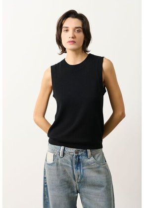 Top Tejido Amaru Para Mujer Top Tejido Amaru Para Mujer Negro XS VÉLEZ