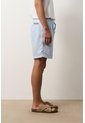 Bermuda En Lino Para Hombre Bélgica Bermuda En Lino Para Hombre Bélgica Azul Claro 30 VÉLEZ de Vélez
