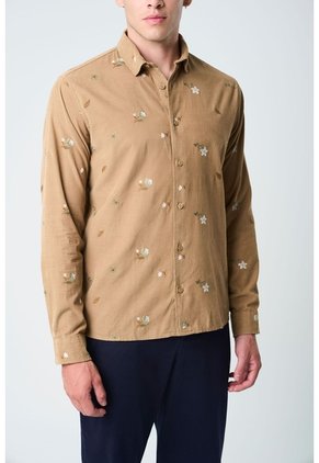 Camisa Lyra 2 Manga Larga Para Hombre Semi Fitted Camisa Lyra 2 Manga Larga Para Hombre Semi Fitted Kaky L VÉLEZ