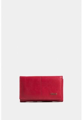 Billetera Plegable Real 3.0 De Cuero Para Mujer Amplia Capacidad Billetera Plegable Real 3.0 De Cuero Para Mujer Amplia Capacidad Rojo VÉLEZ Vélez