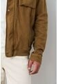 Chaqueta Vireo En Dril Para Hombre Semi Ajustada Chaqueta Vireo En Dril Para Hombre Semi Ajustada Cafe Claro XXL VÉLEZ de Vélez