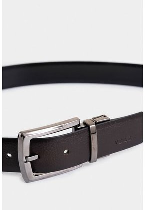 Cinturón Doble Faz Pert De Cuero Para Hombre Básico Combinado Cinturón Doble Faz Pert De Cuero Para Hombre Básico Combinado 30 VÉLEZ