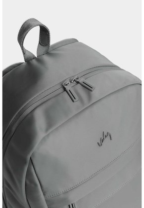 Morral Sierra En Lona Para Hombre Manija Cuero Morral Sierra En Lona Para Hombre Manija Cuero Gris VÉLEZ