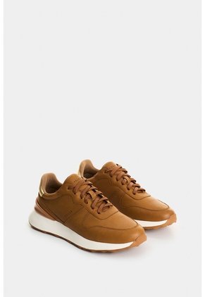 Tenis De Cuero Y Folia Para Mujer Cooper Tenis De Cuero Y Folia Para Mujer Cooper Miel 36 VÉLEZ