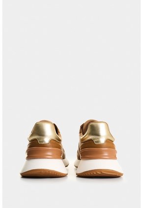 Tenis De Cuero Y Folia Para Mujer Cooper Tenis De Cuero Y Folia Para Mujer Cooper Miel 36 VÉLEZ