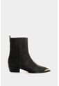 Botines Caña Baja De Cuero Para Mujer Kiwa Botines Caña Baja De Cuero Para Mujer Kiwa Negro 37 VÉLEZ de Vélez