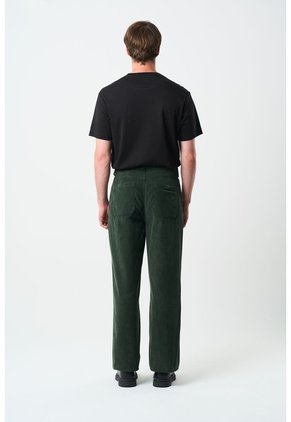 Pantalón Semi Holgado Para Hombre Ivy Pantalón Semi Holgado Para Hombre Ivy Verde Oliva 38 VÉLEZ