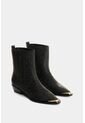 Botines Caña Baja De Cuero Para Mujer Kiwa Botines Caña Baja De Cuero Para Mujer Kiwa Negro 37 VÉLEZ de Vélez