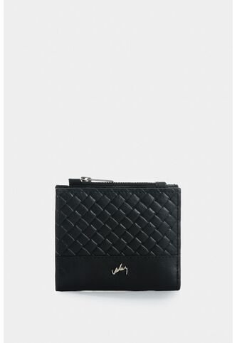 Billetera De Cuero Grabado Para Mujer Hazen Billetera De Cuero Grabado Para Mujer Hazen Negro VÉLEZ Vélez