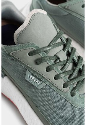 Tenis Bolet De Cuero Y Lona Para Hombre Marcación Goma Tenis Bolet De Cuero Y Lona Para Hombre Marcación Goma Agua Marina 43 Vélez