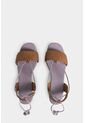 Sandalia Plataforma Caval 2.0 De Cuero Para Mujer Amarre Al Talón Sandalia Plataforma Caval 2.0 De Cuero Para Mujer Amarre Al Talón Miel 40 Vélez de Vélez