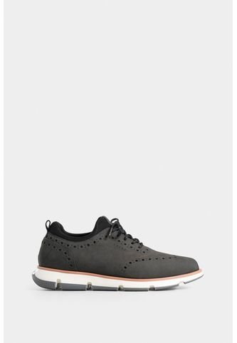 Zapatos Cordón Apolo De Cuero Para Hombre Detalles Deportivos Vélez